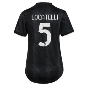 Juventus Manuel Locatelli #5 kläder Kvinnor 2022-23 Bortatröja Kortärmad
